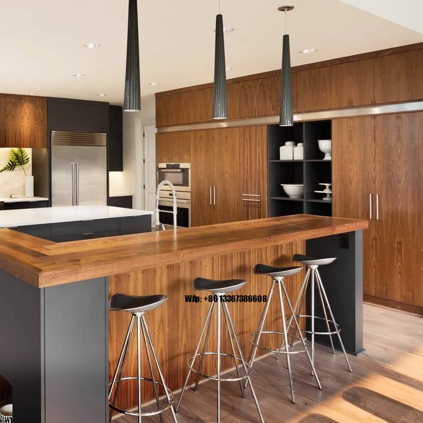 

Modern Wood Grain Melamine Furniture Kitchen Cabinet Accessories