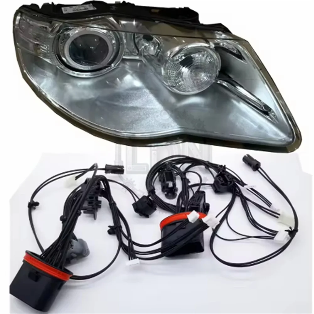 For VW Touareg 2007-2010 headlight wiring harness headlight internal wire harness plug wire harness assembly with AFS