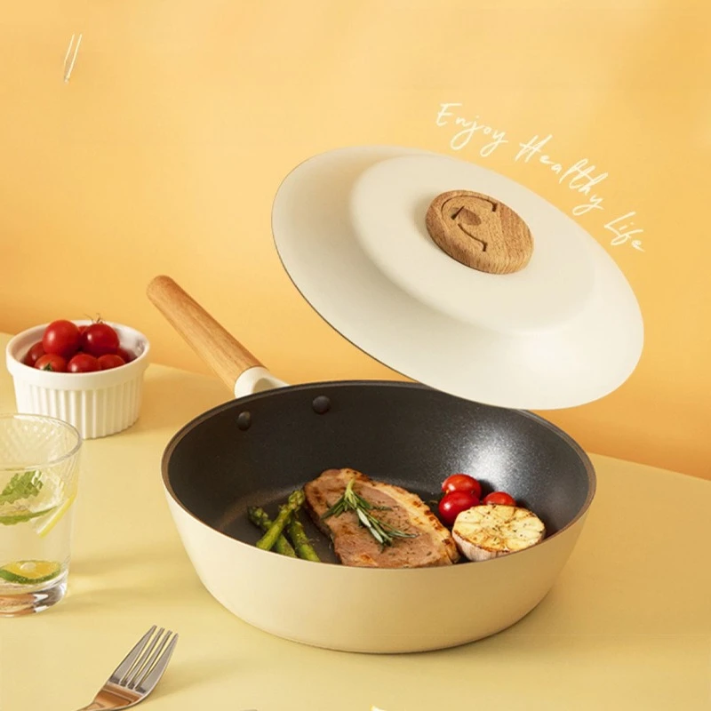 

Pot non-stick frying pan household cooking induction cooker
