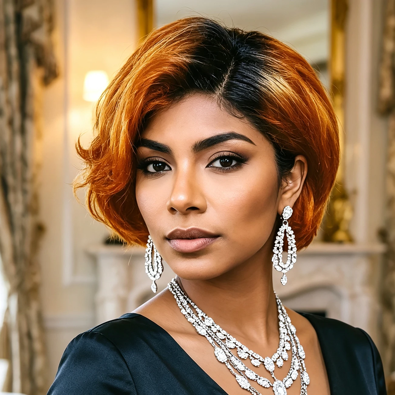 orange-straight-bob-wigs-13x4-lace-front-human-hair-preplucked-brazilian-remy-wig-for-women