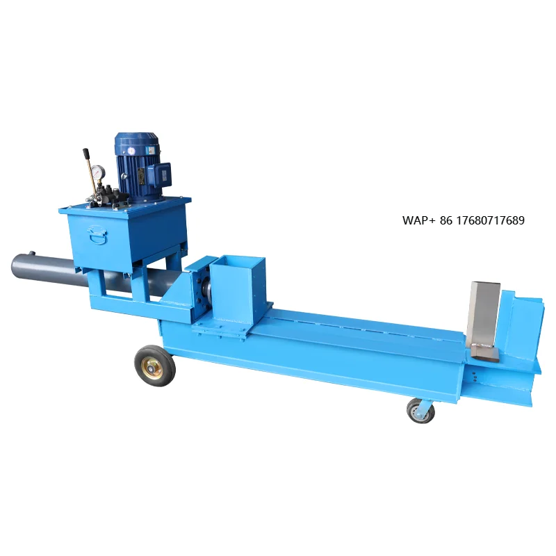 Hardwood Wood Splitting Machine, Hydraulic Motor, Small Household Wood Splitting Machine, the 30-ton Usage Stroke Is 1000mm