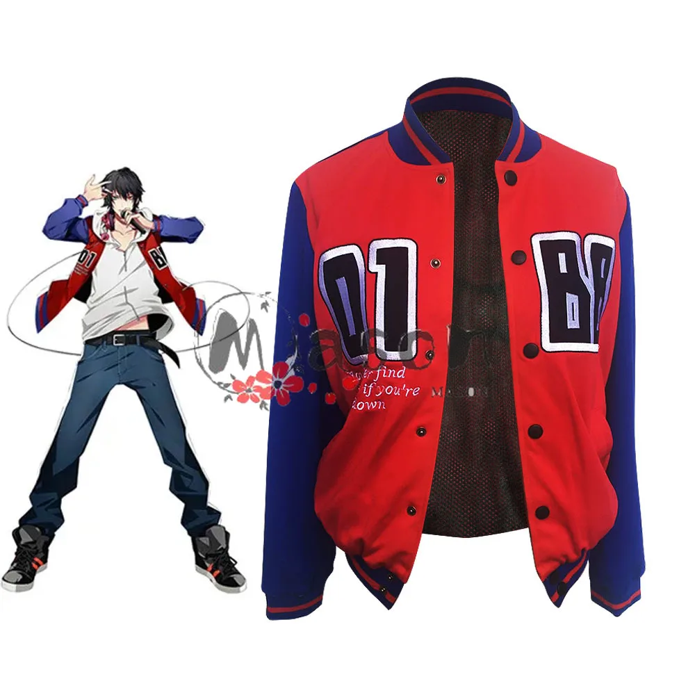 DRB Division Rap Battle Hypnosis Mic MC.B.B Buster Bros Yamada Ichiro Бейсбольная форма Экипировка Аниме Костюмы для косплея Пальто для взрослых