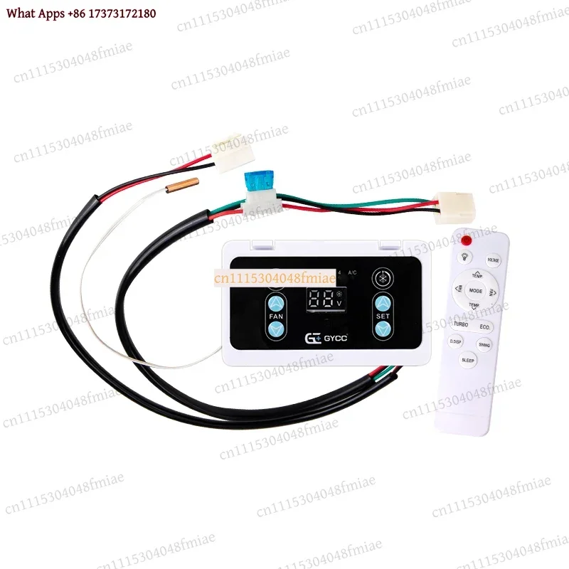 Frequency Conversion Evaporator 12V 24V Control Panel and Remote for A/C Parking Electric