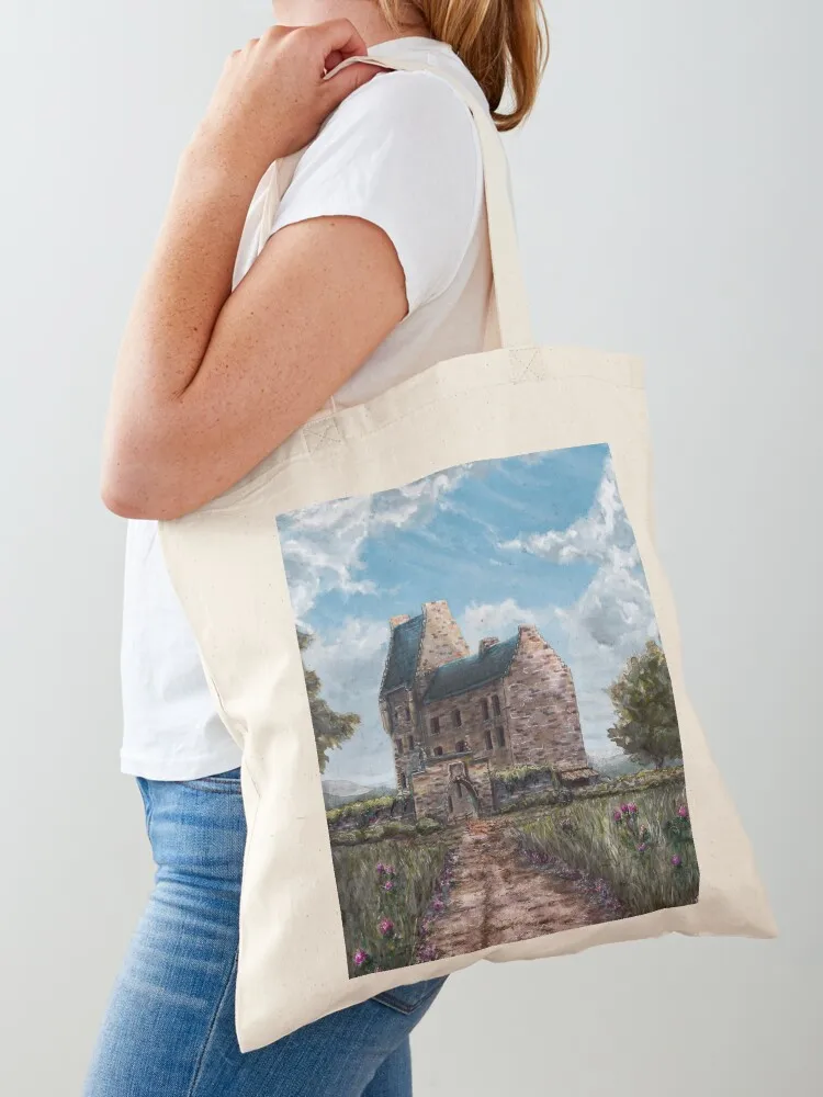 Bolso Tote Lallybroch, Bolso Tipo Pouch, Bolso Tote de Lona, Bolsos Personalizados para Universidad