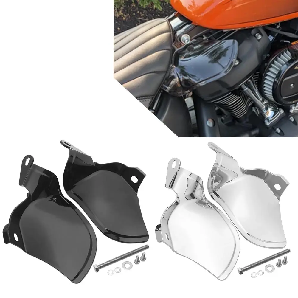 

Для мотоциклов Harley Softail Fat Boy Low Rider Breakout Heritage Classic 2018-2026: Теплозащитные экраны и панели-дефлекторы воздуха
