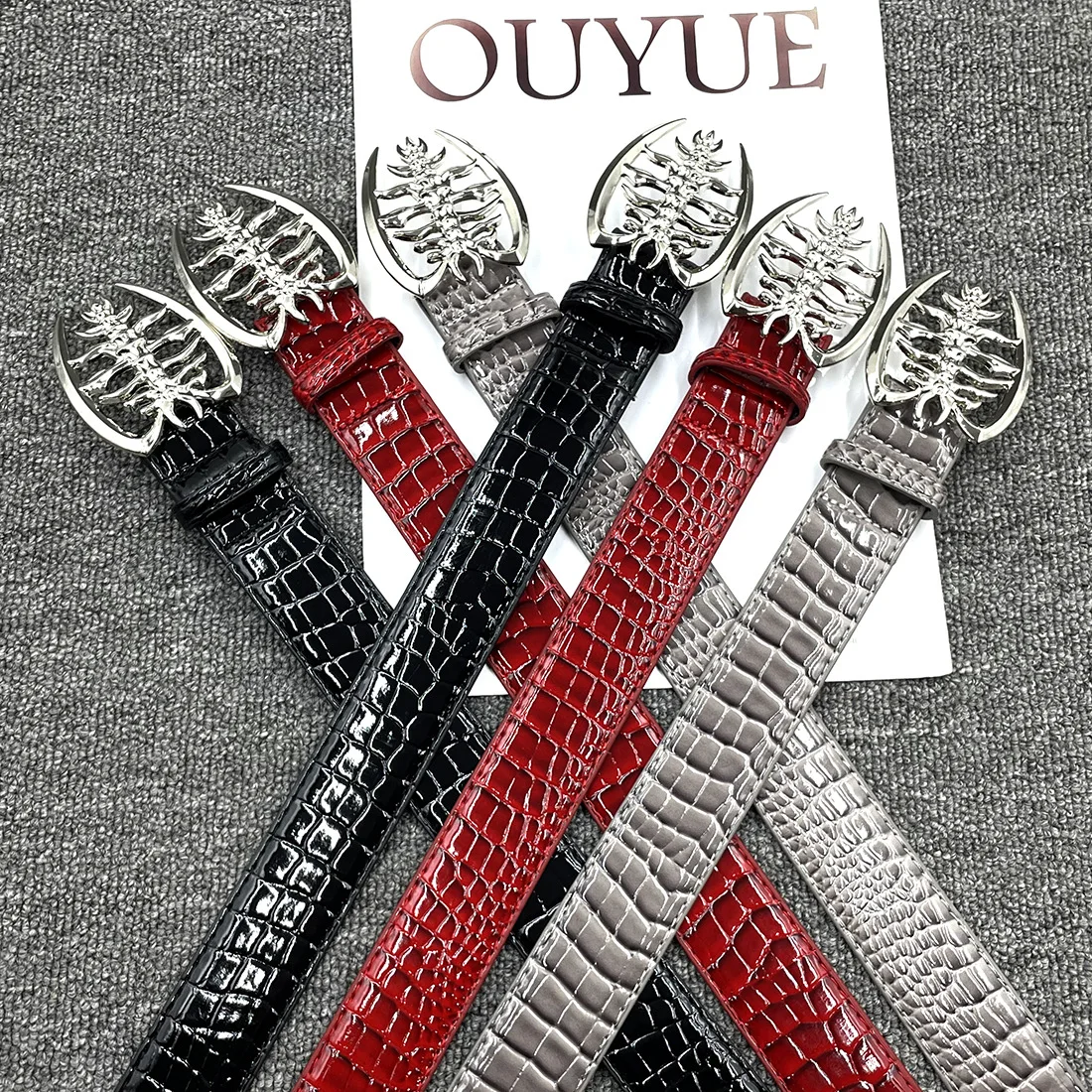 2026~Y2K Punk Style Women's Belt Bestseller -3.8cm Wide Luxury Rivet Belt,  High Quality