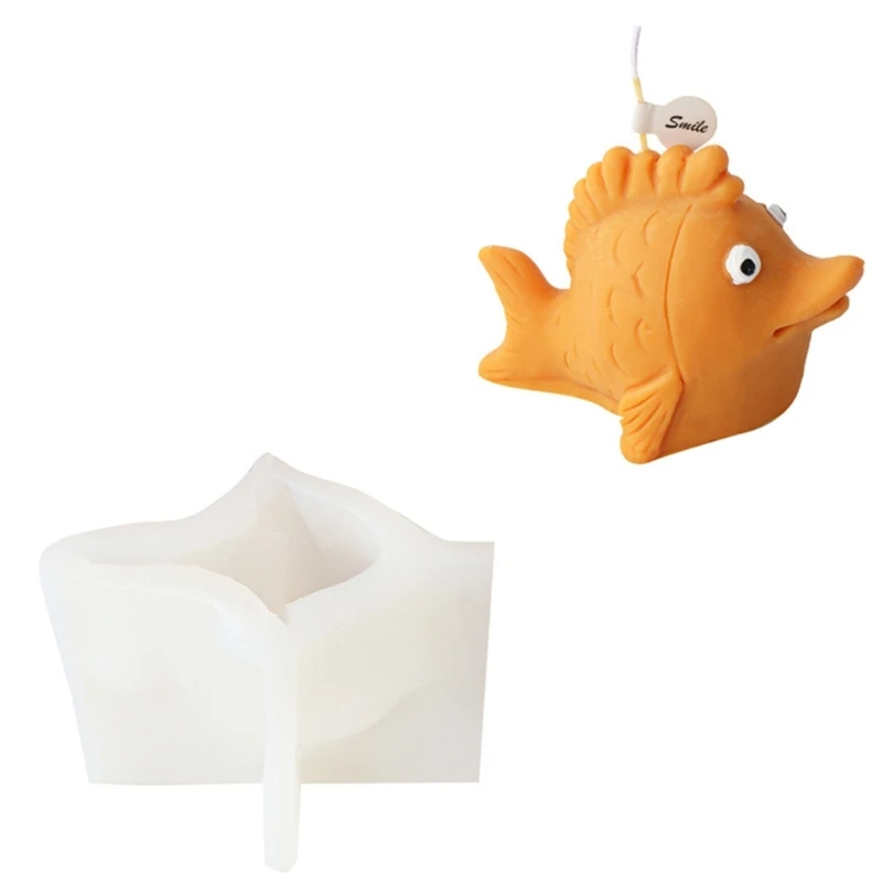 Ocean Animals Mold Silicone Gypsum Moulds Ornament to Any Space