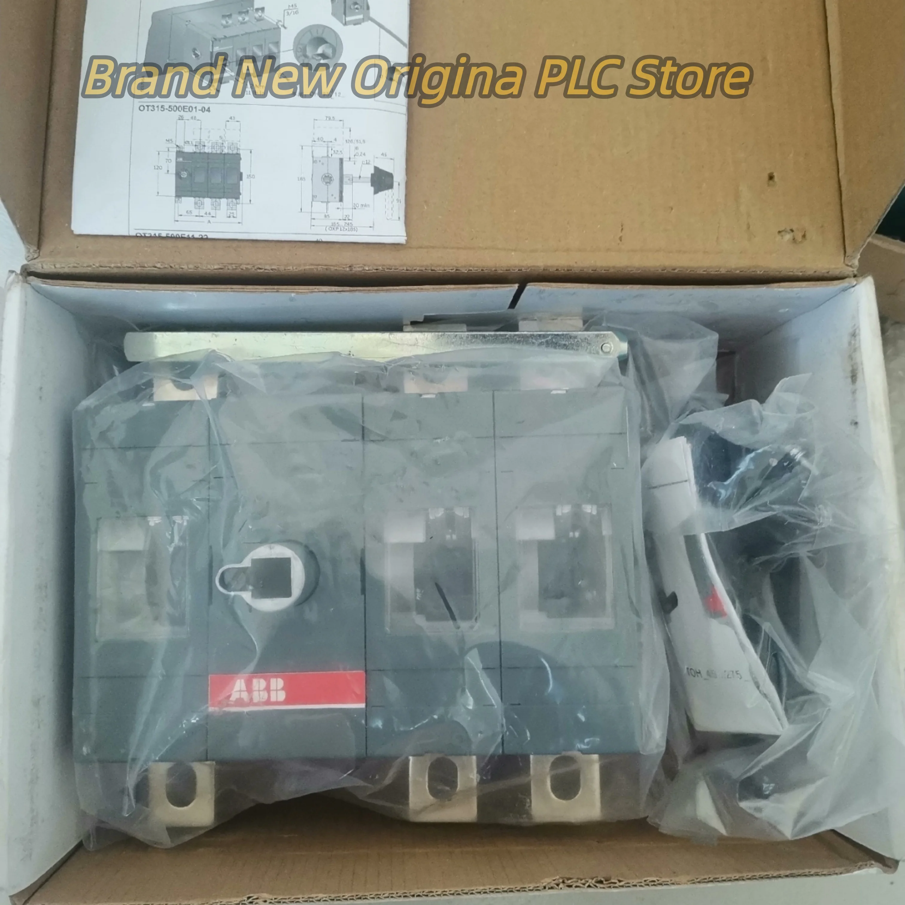 New in box  OT400E03P  1SCA022718R8780 Isolating switch OT400E12P  1SCA022727R5750
