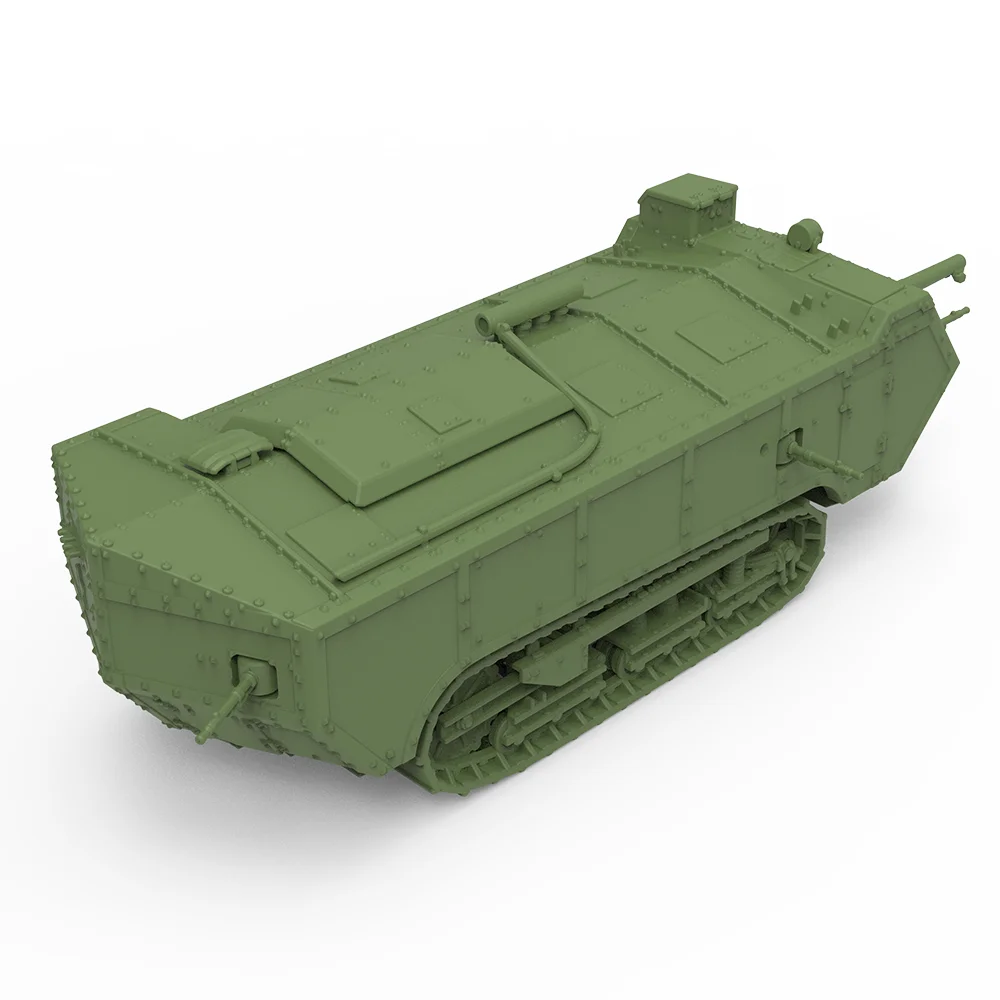 Great Britain Medium Tanks Char D'Assaut 'Saint-Chamond' MRY-SFW SS371 1/56 1/72 1/100 15mm WarGaming 28mm Military Model Kit