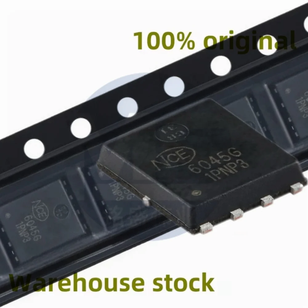 10PCS 100% New NCE6045G 6045G 60V 45A DFN-8 Enhanced Power MOSFET Spot Direct Sale