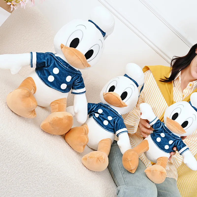 디즈니 65cm 귀여운 도널드 덕 부드러운 봉제 인형 생일 크리스마스 선물 어린이용 플러시 인형 완벽한 남녀 공용 크리스마스 선물