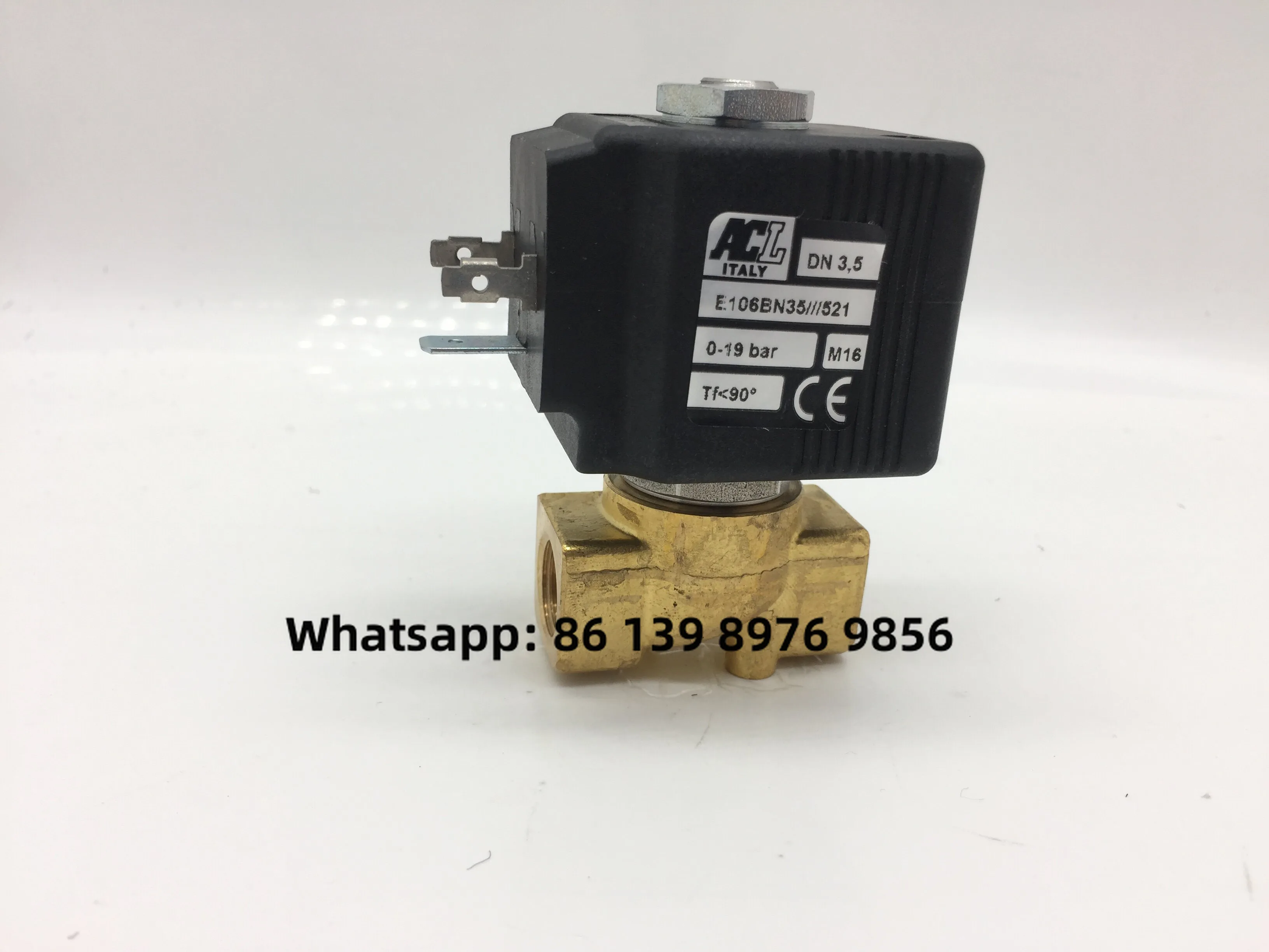 Italian ACL Refrigerant Solenoid Valve E106bn35///521 Dc24v