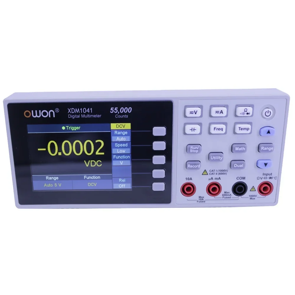 Owon XDM1041 Digital Multimeter 55000 Counts High Accuracy Desktop Multimeters DC/AC Tester