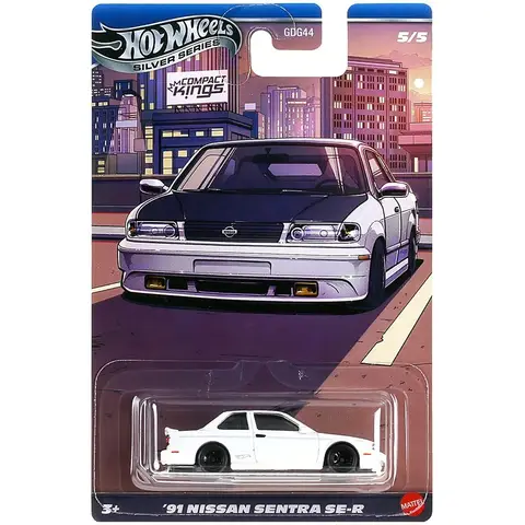 Original Hot Wheels Bil Kompakt Kings Toys Pojkar 1/64 Diecast Ford Fiesta Civic Type R Subaru WRX STI Mazda Nissan Sentra Modell 8 best sales Hot Wheels Subaru WRX STI - №8