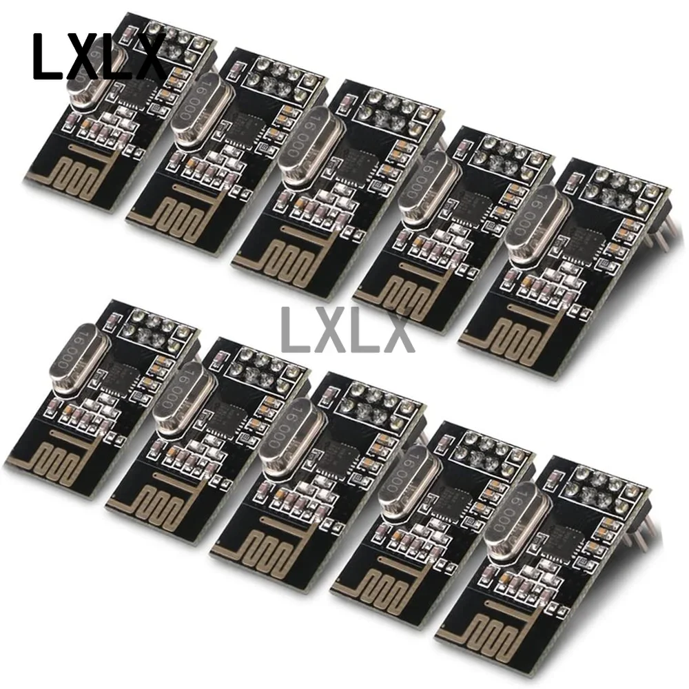 2-20PCS NRF24L01+ 2.4G Wireless Data Transmission Module 2.4GHz NRF24L01 Power Enhanced NRF24L01+PA+LNA 1000m for Arduino