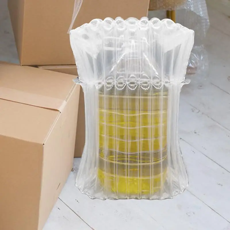 Travel Wine Bottle Protector Air Bubbles For Packaging Set Of 50 Shockproof Protector Cushion Sleeves For Wine Transportation