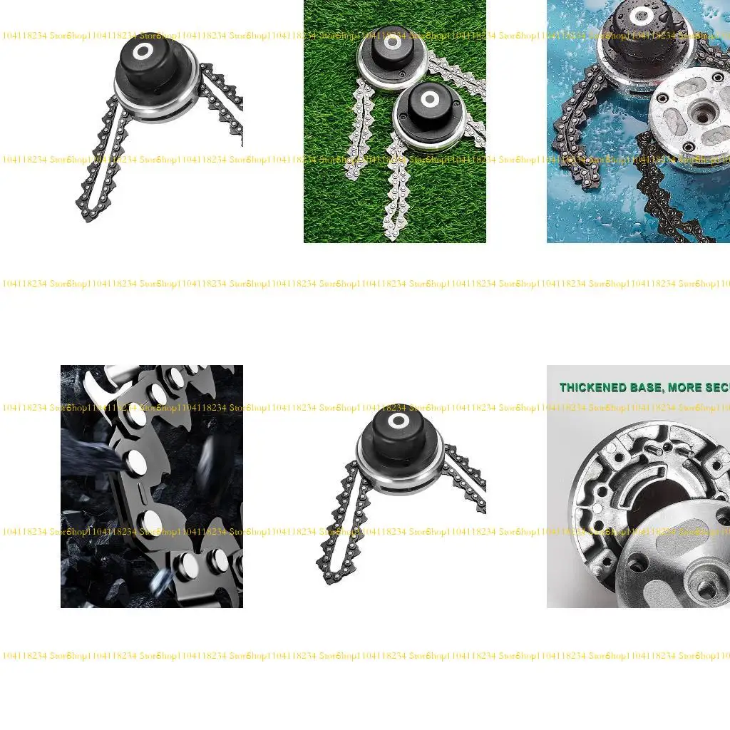 

P9FB Professional Lawn Mower Trimmer Head Chain Grass Trimmer Head Attachment For Homeowners Professional Landscapers