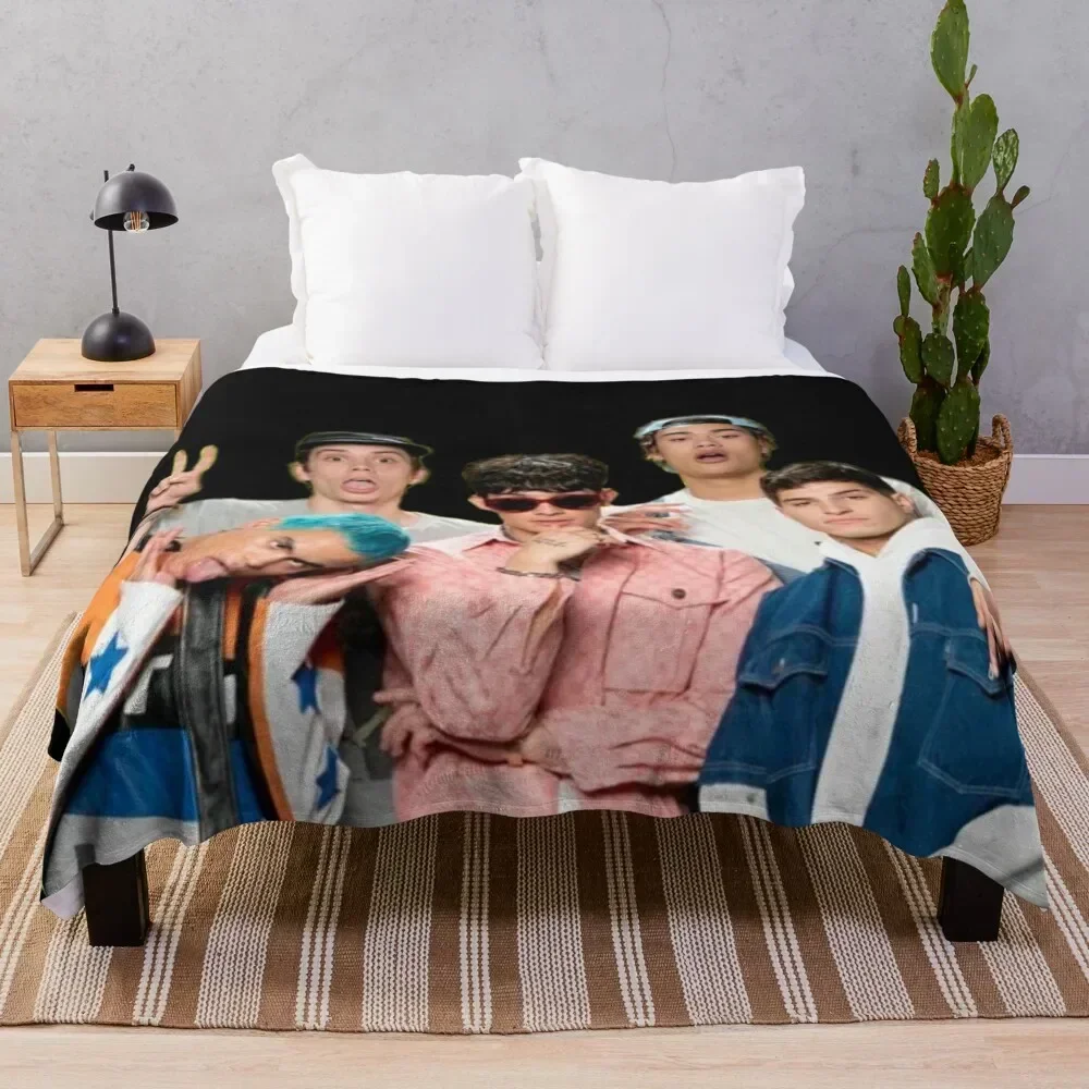 

PRETTYMUCH Throw Blanket Warm Comfortable Blanket for Office Napping