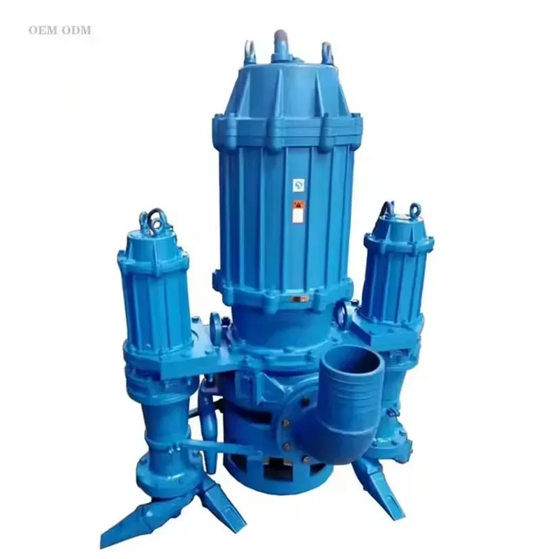 Submersible Centrifugal Slurry Pump Heavy Duty for River Bed Sediment Pond Dredging