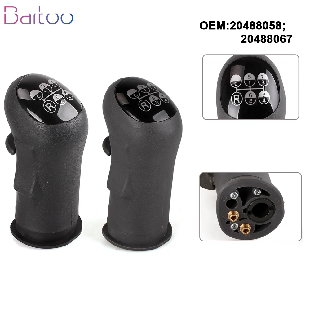 

New 8 Speed+R+C Car Manual Shift Lever Knob Gear Stick Shifter Handle For Volvo FH FM Truck Accessories 20488067 20488058 TS019