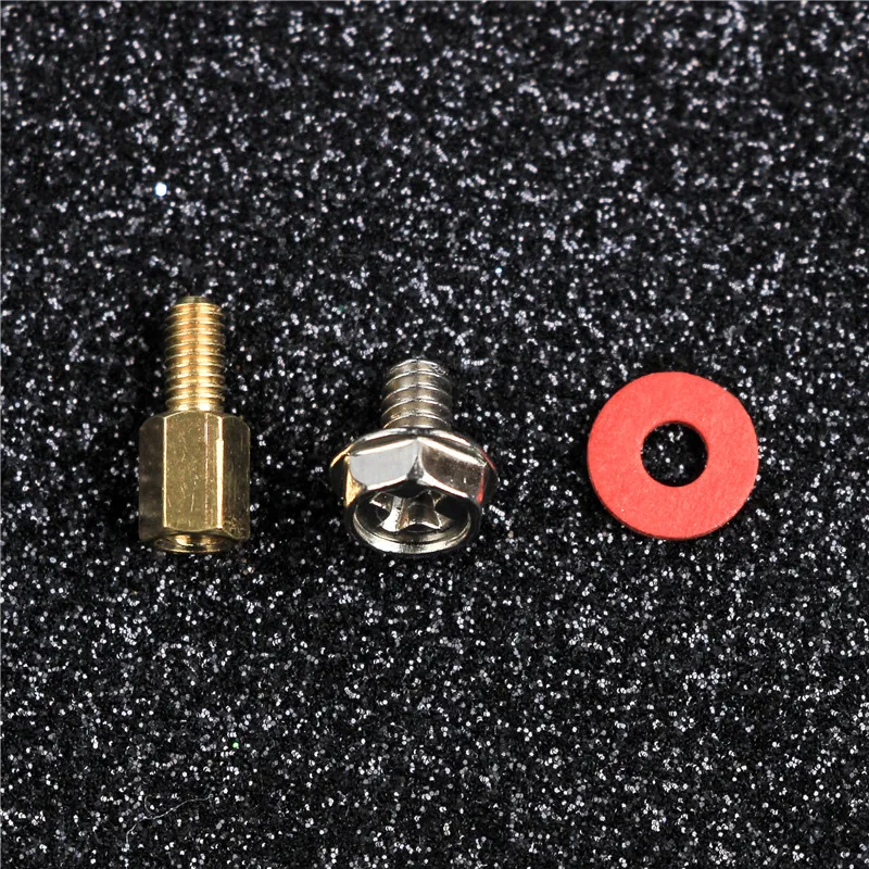 30pcs Assorted M3 Motherboard Mounting Screw Riser Set with Copper Pillar Insulating Washers Gasket Set