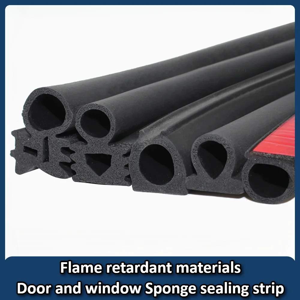 

Anti-Collision EPDM Sealing Strip Noise Insulation Anti-Dust Soundproofing Weatherstrip Car Foam Seal Tape Insulation Windproof