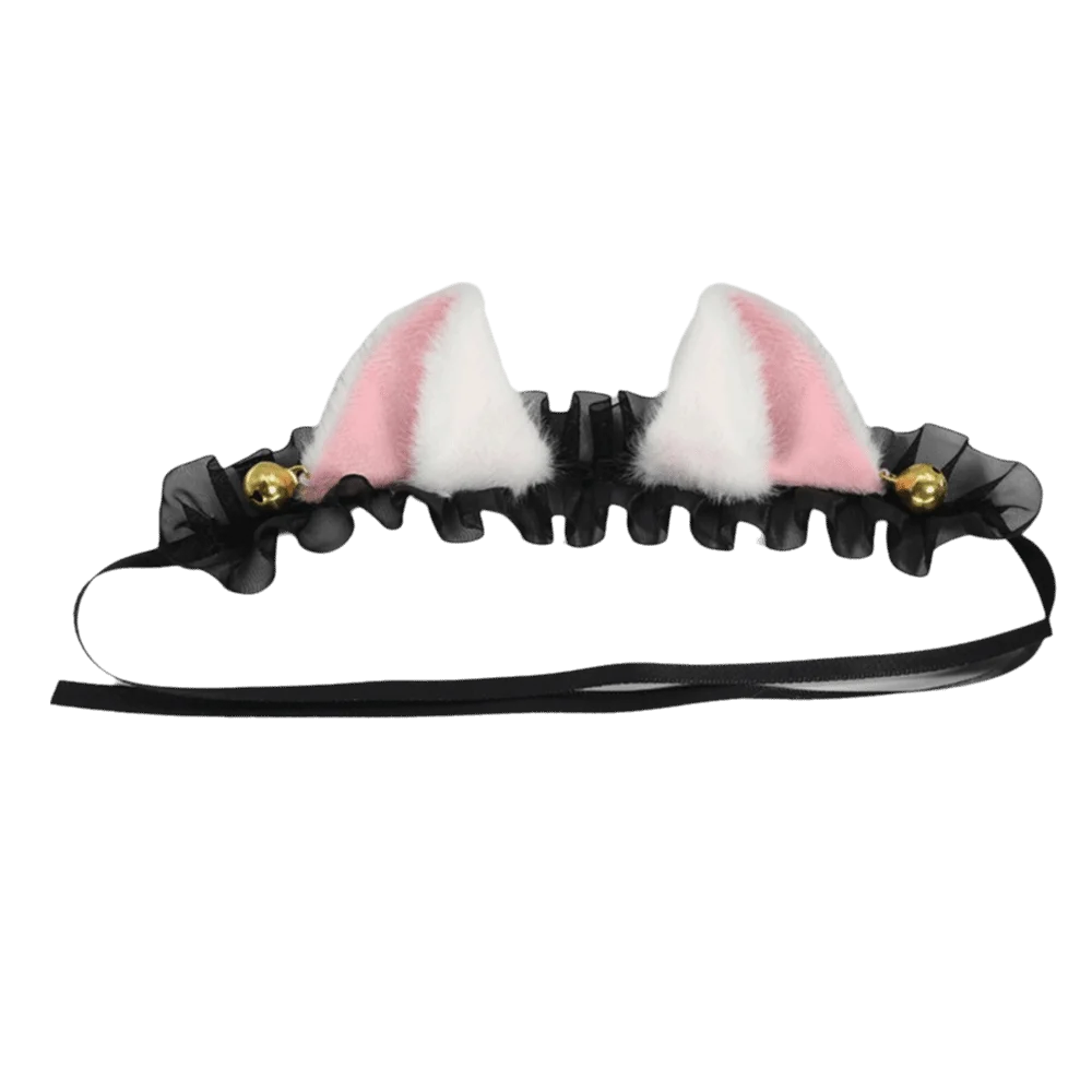 

Accessories Suit Cute Animal Ear Cotton doll headwear Hairband Maid Style Cat Ears hairband Dress Up Doll 20cm Doll
