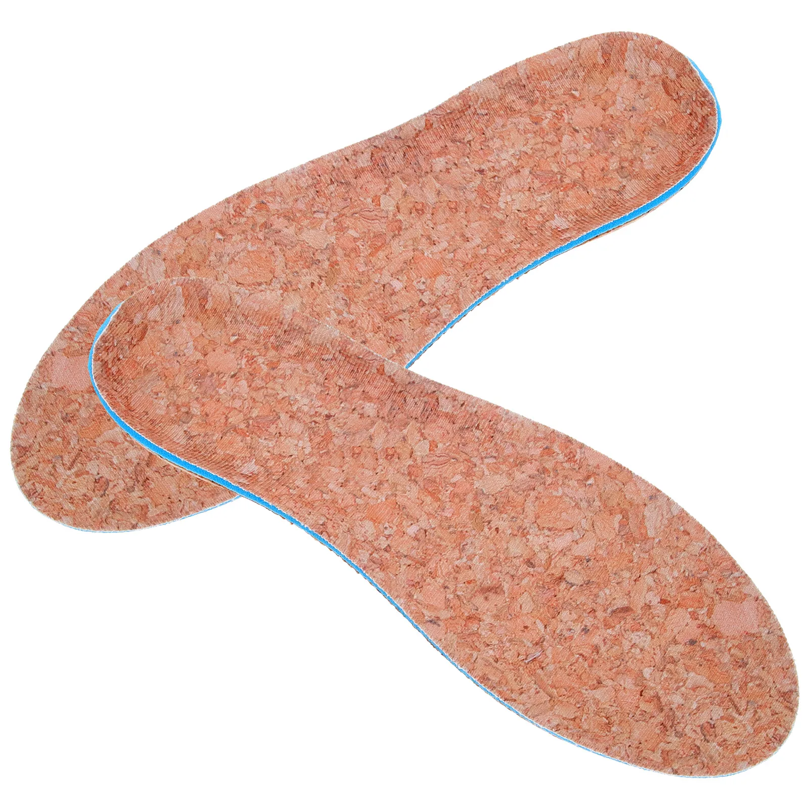 

Height Increasing Insoles 41-42 Size Soft Cork Pads Breathable Flat Feet Heel Lift Invisible Inserts Foot Care Tools Shoes