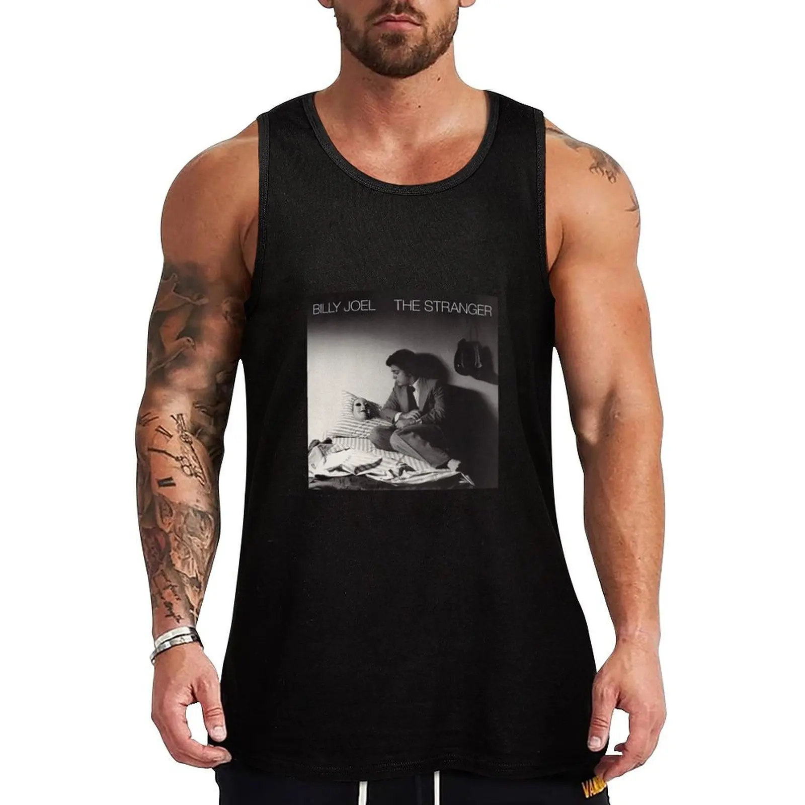 

The Stranger Tank Top Vest male gym t shirt men sleeveless shirt man bodybuilding t shirt