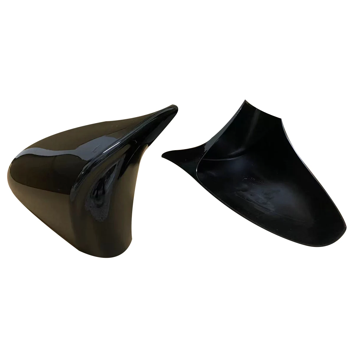 Glossy Black/Carbon Look Car Side Door Rearview Mirror Cover For LEXUS IS ES GS LS CT RC F-Sport IS200 2014-2020 Mirror Caps