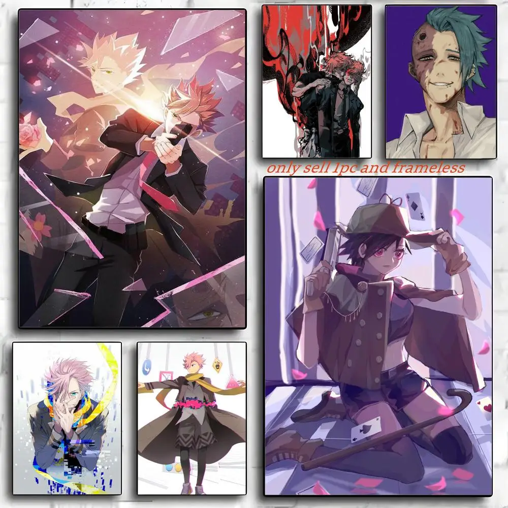 Anime Id Invaded Poster Poster HD Art Sticky Wall Waterproof Home Living Room Bedroom Bar Aesthetic Decoration