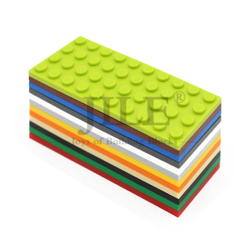 10 stks MOC 3030 Plaat 4x10 Baksteen Bouwstenen Klassieke Onderdelen DIY Bouwsteen Compatibel met Creatieve Constructie speelgoed