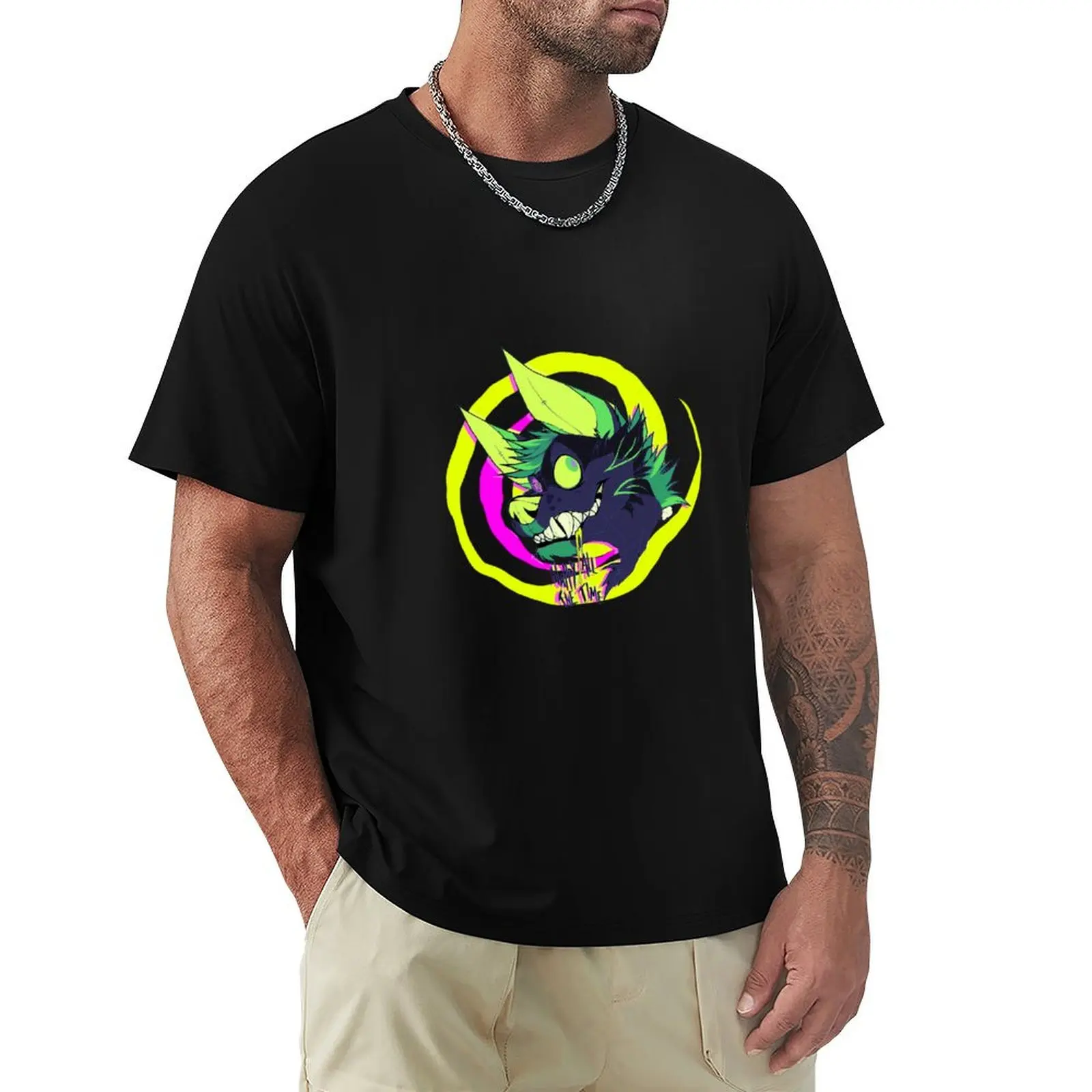 

Happy all the time T-Shirt street wear vintage anime shirt kawaii clothes t shirt men 100℅ cotton