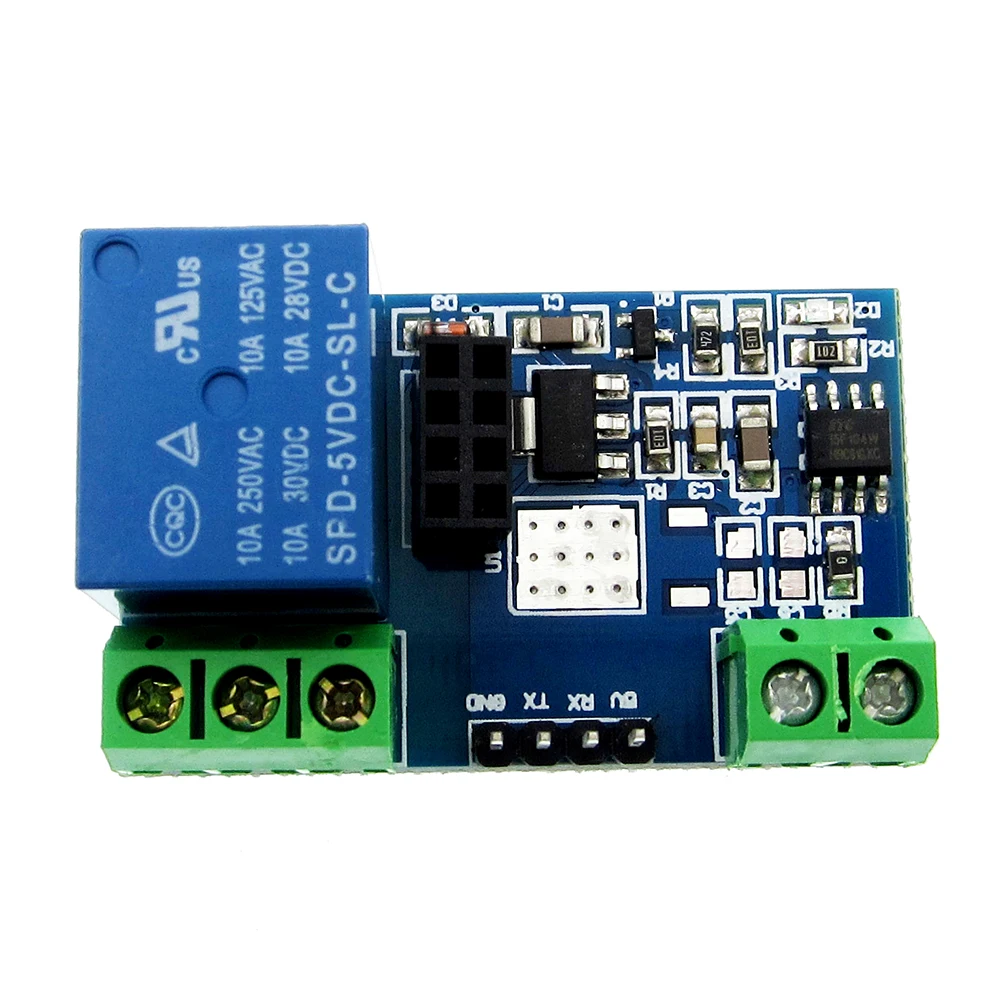 ESP8266 ESP-01 ESP01 5V WiFi Relay Module Remote Control Switch for Phone APP Things Smart Home (no ESP-01) Smart Electronics