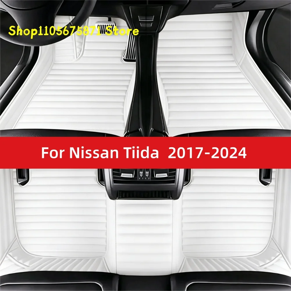 Custom Car Floor Mats Fit For Nissan Tiida 2024 2023 2022 2021 2020 2019 2018 2017 Car Mat Accessories Mats Carpets