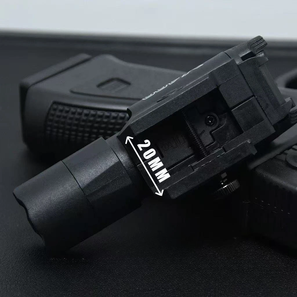 X400U 2-in-1 Nylon Bottom Hanging Infrared Laser Flashlight Laser Tactical G17 Flashlight