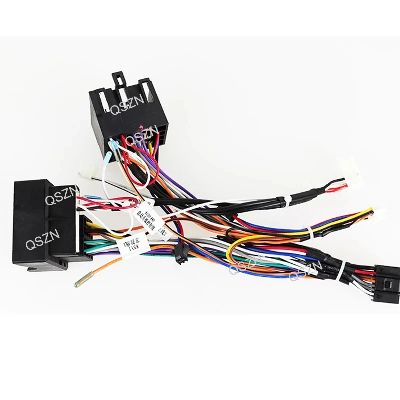 QSZN-Décodeur de boîte Canbus pour autoradio, câblage 16 broches, prise SFP, câble d'alimentation Android, Audi A3, A4, TT