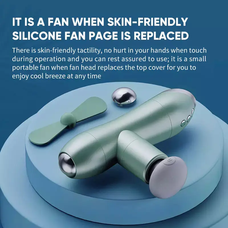 휴대용 진동 열 압축 뷰티 케어, 스마트 아이 다크 서클 트리트먼트, 미니 마사지 건