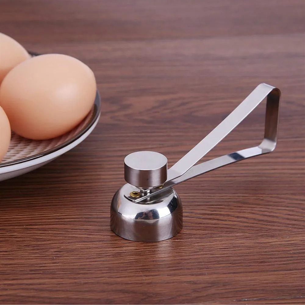 Stainless Steel Egg Scissors Eggshell Cutter Egg Topper Shell Opener Cracker Kitchen Gadgets Baking Tools Egg Sheller Family