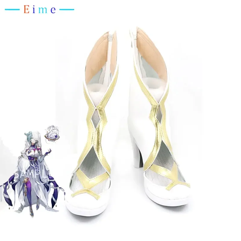 Elira Pandora Cosplay Shoes Vtuber Cosplay Props PU Leather Shoes Halloween Carnival BootsCustom Made