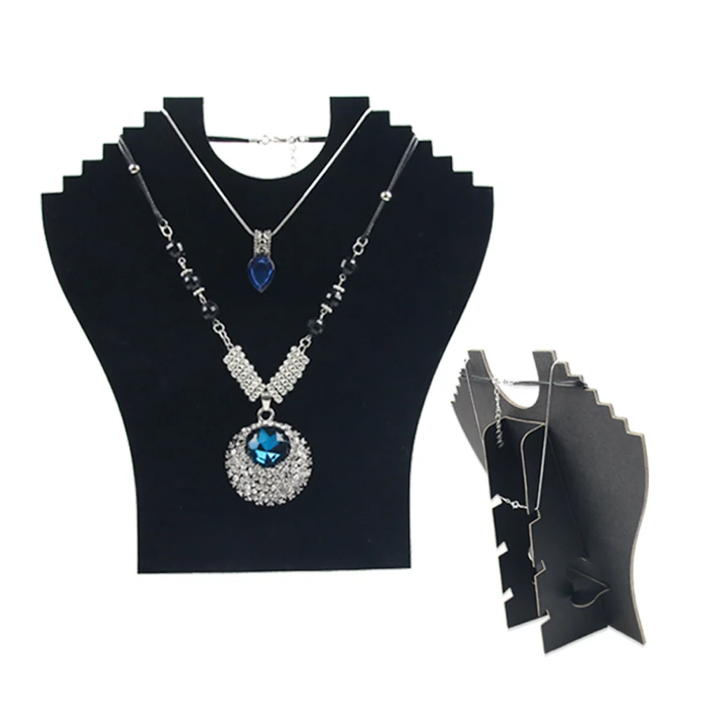 Tablero de exhibición de joyería, organizador de collares y pulseras, estante colgante, prevención de daños de tacto suave (B-03), tablero de exhibición