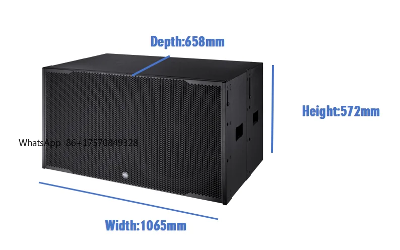 

2400watts 2x18inch Pro Audio 18 Subwoofer,line Array 18 Subwoofer