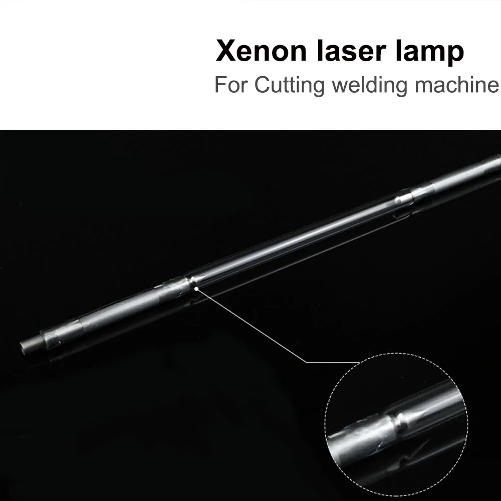 Xenon 8*125*270 Tubo Laser Xenon Lampada Ad Arco Corto Flash Laser Lampada Pulsata Per Parti di Macchine di Saldatura Accessorio Laser YAG lampada allo xeno