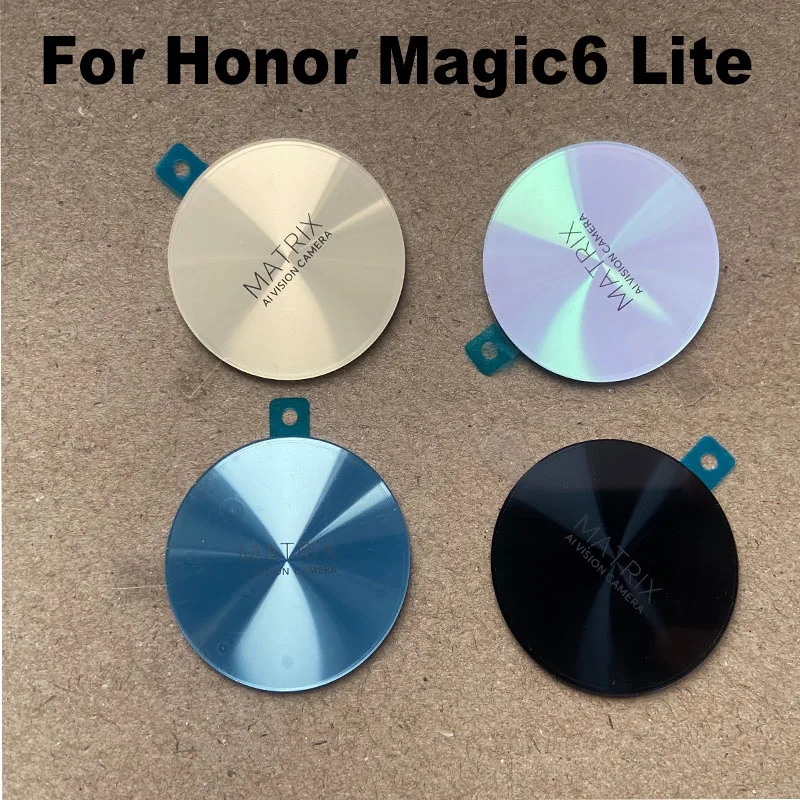 1PCS For Huawei Honor Magic6 Lite 5G Back Camera Lens Rear Glass With Adhesive Sticker Replacement Inner Outer Magic 6 Lite