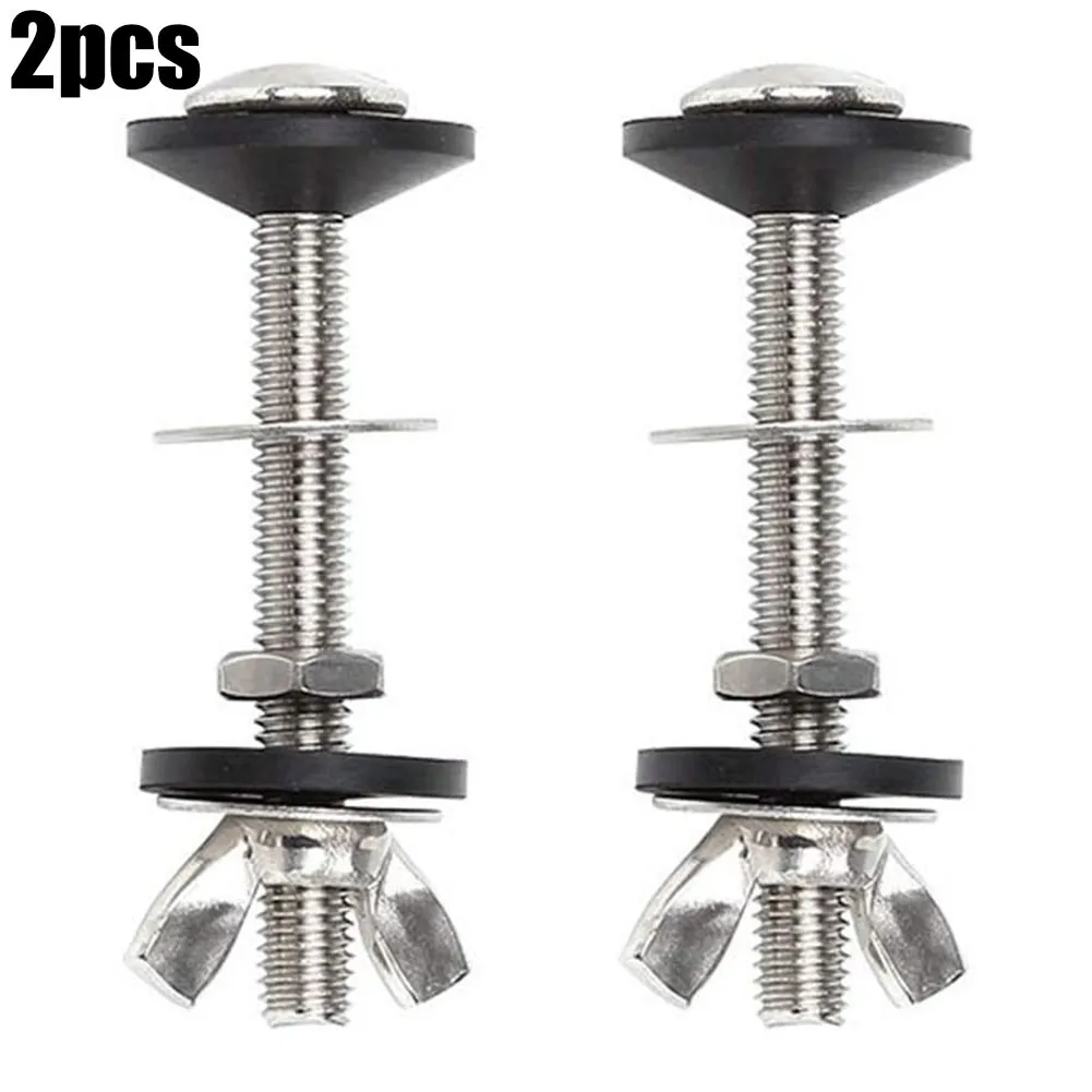 

Toilet Cistern To Toilet Pan Fixing Fitting Sealing Kit Close Coupling Bolts WC Easy Installation Toilet Closet Bathroom Fitting