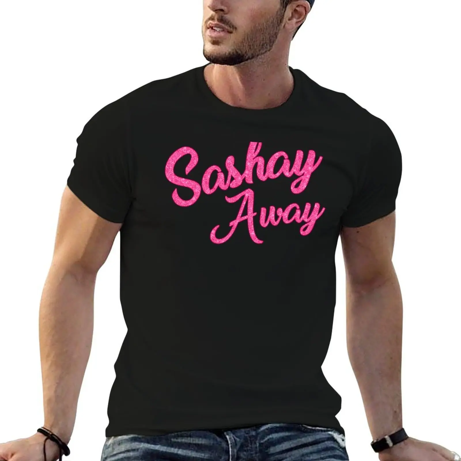 Футболка Sashay Away с современным принтом, повседневная футболка