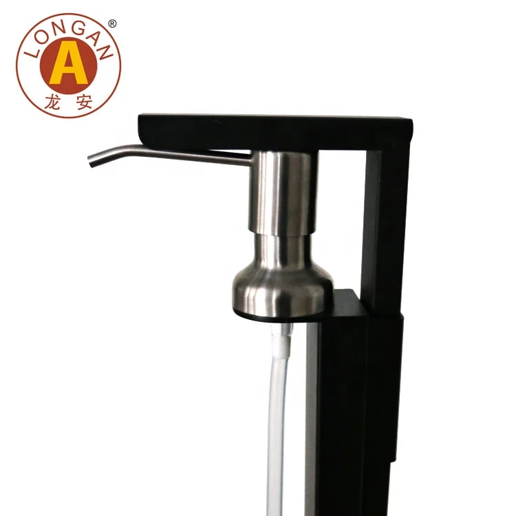 High Quality Foot Operated Pedal Gel Touchless Automatic Soap Liquid Dispenser With Floor Stand Supplier In China