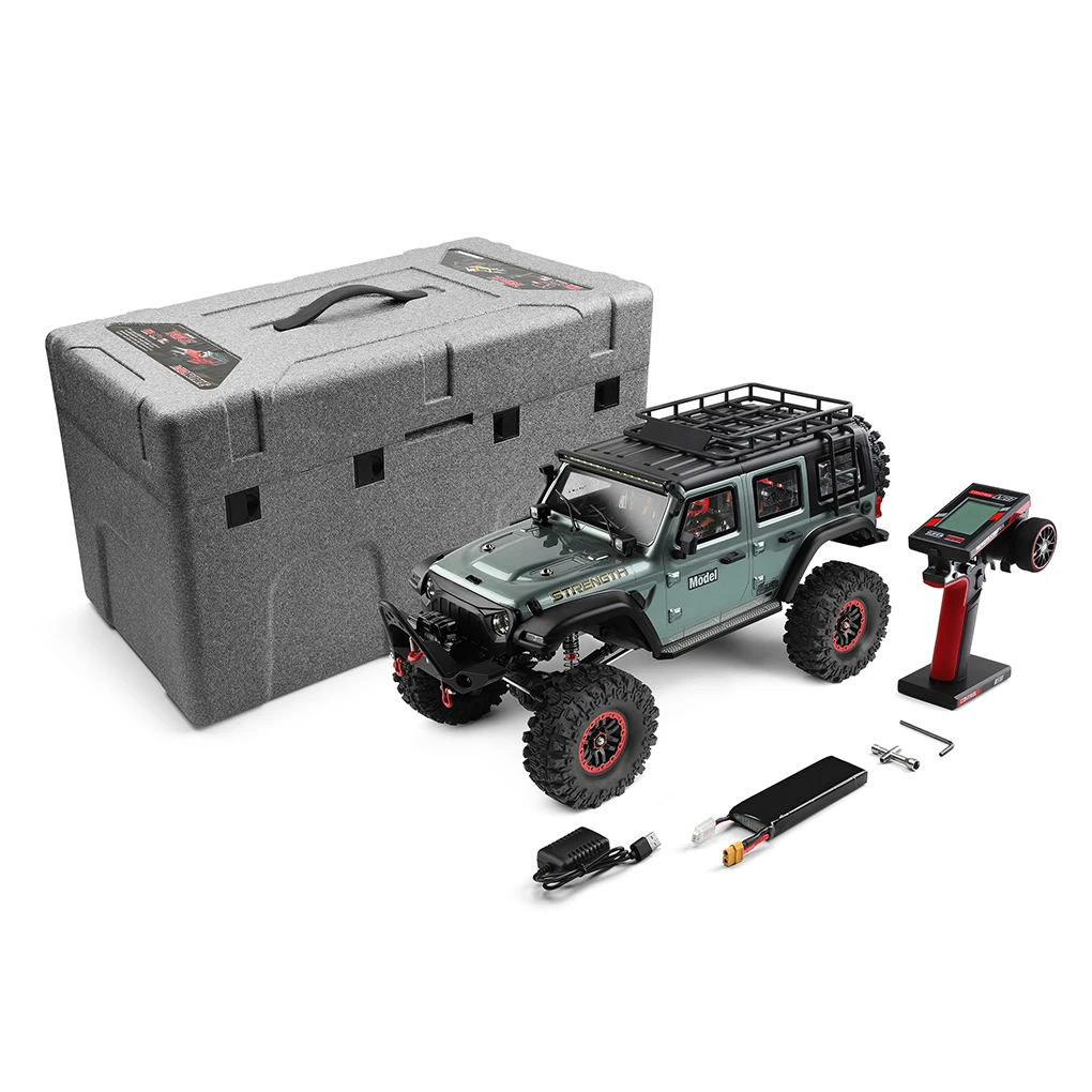 

1/10 HB RTR 104006 RC Car 2.4G Full Proportional Rock Crawler LED Drift Remote Control Vehicle 4WD Off-Road Climbing Truck Toys