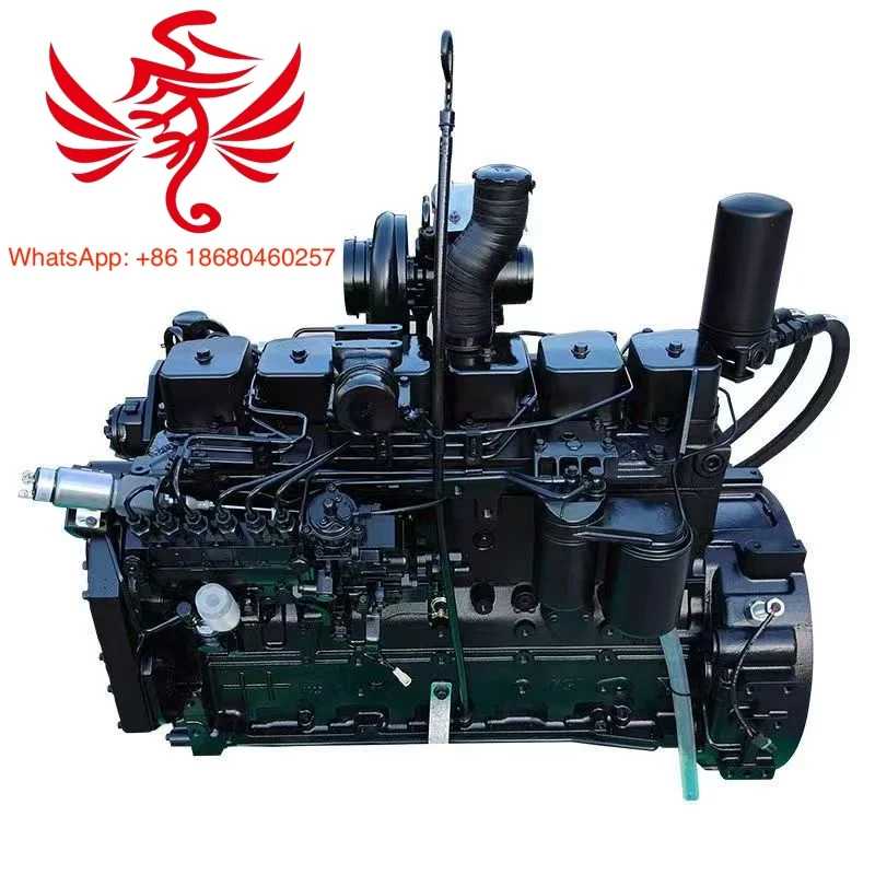 Cummins 6BTAA5.9-C178 Diesel Engine Assembly 5.9L 178HP Excavator Construction Machinery Engine
