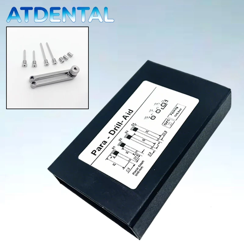 Dental Implant Drill Guide Set for Oral Surgery, Parallel Position Locator Implant Surgical Aids Tool Kit Dentist